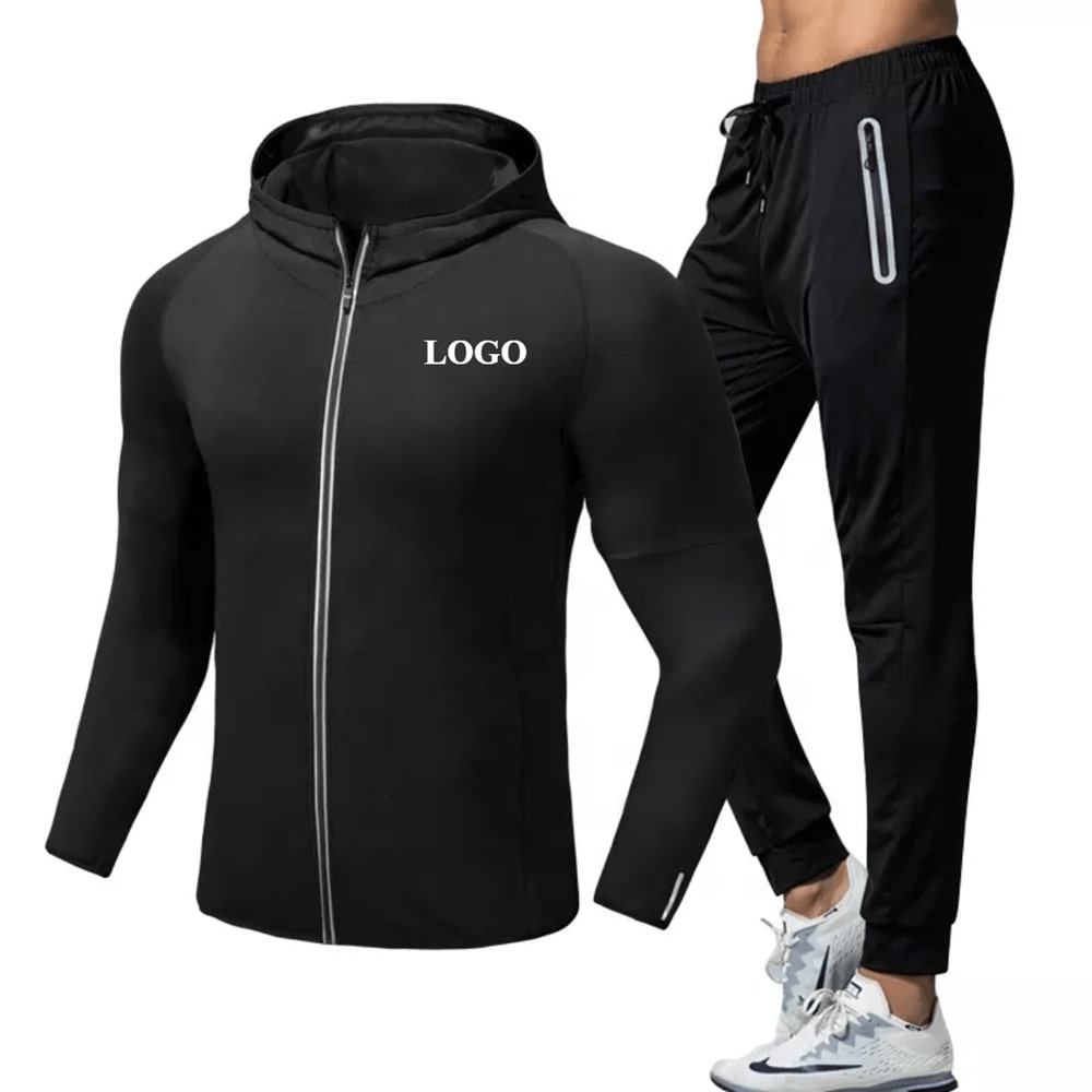 Vêtements de course de sport avec logo personnalisé