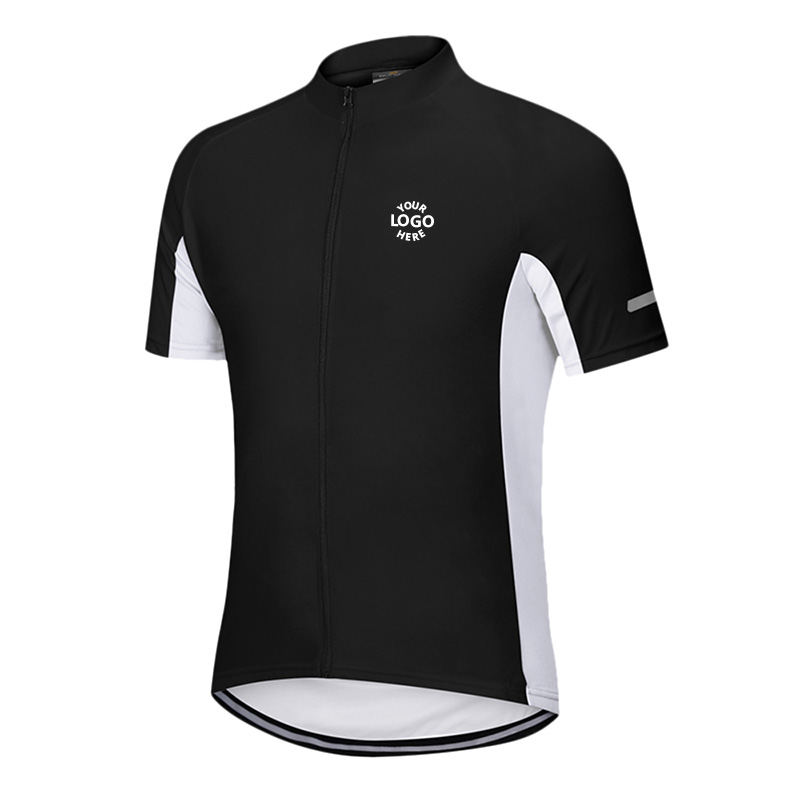 Maillot de cyclisme respirant à manches courtes pour hommes