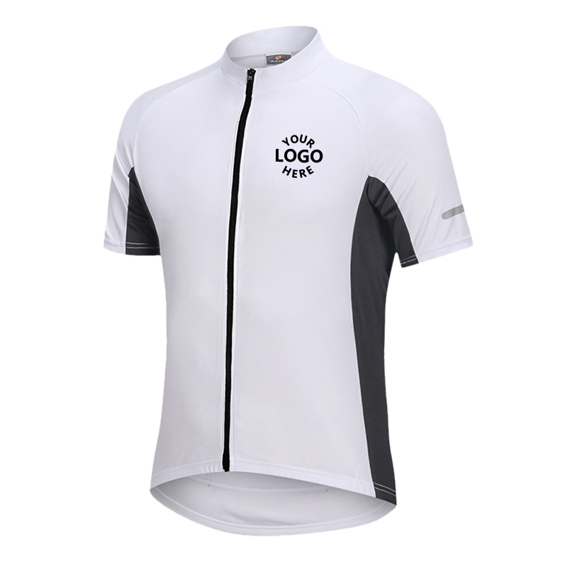 Maillot de cyclisme respirant à manches courtes pour hommes