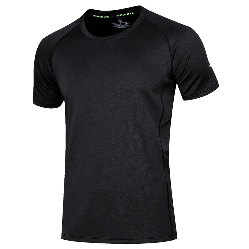 T-shirt de sport pour hommes à col rond en gros