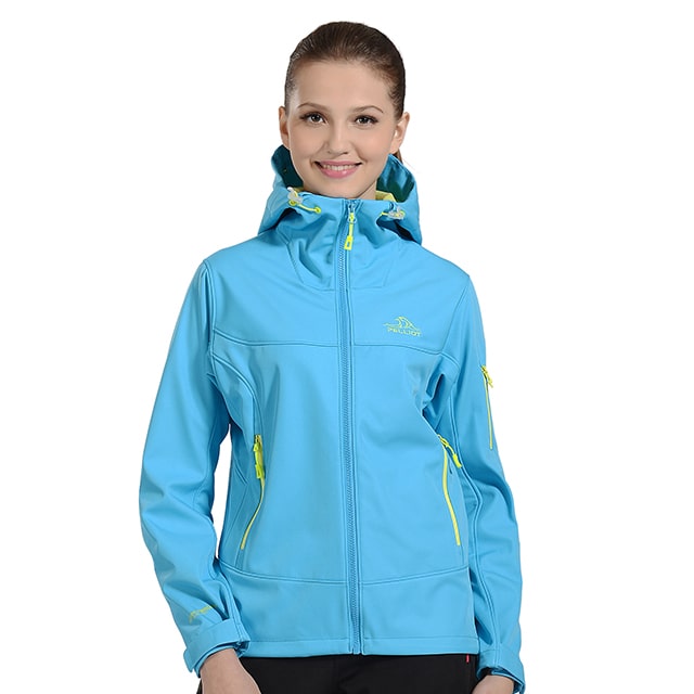 Veste coupe-vent de sport imperméable pour femme