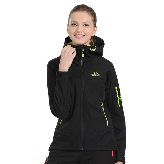 Veste coupe-vent de sport imperméable pour femme