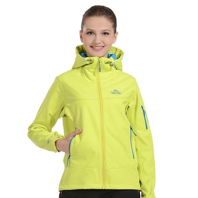 Veste coupe-vent de sport imperméable pour femme